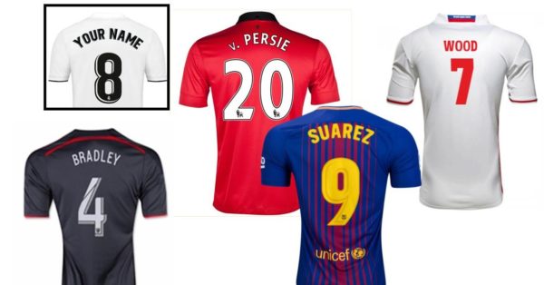 Football Shirt Printing Gloucester