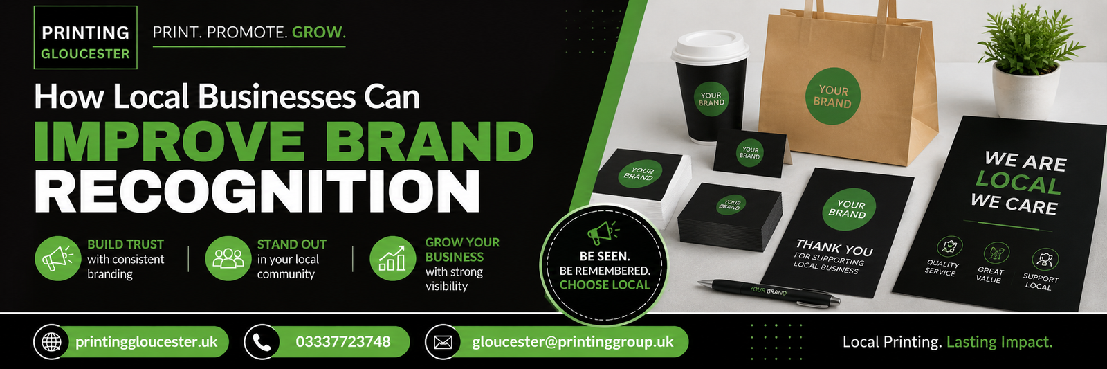 How Local Businesses Can Improve Brand Recognition